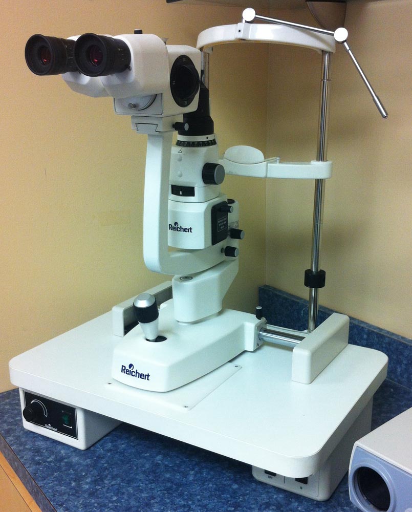 used slit lamp reichert xcel 255